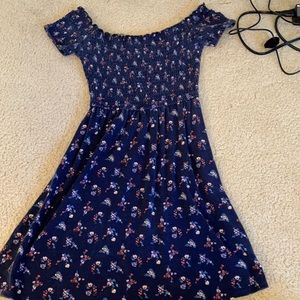 off the shoulder dress